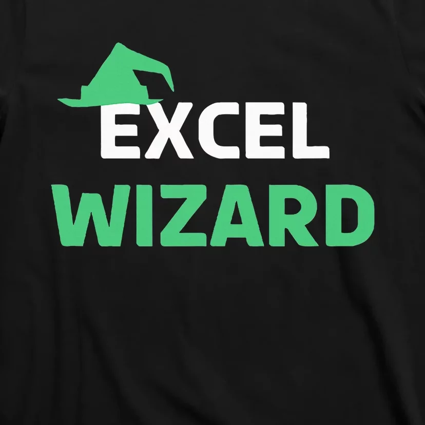 Excel Wizard Funny Spreadsheet Excel Humor T-Shirt