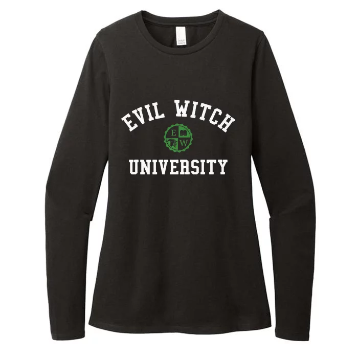 Evil Witch Funny Wicked College Womens CVC Long Sleeve Shirt