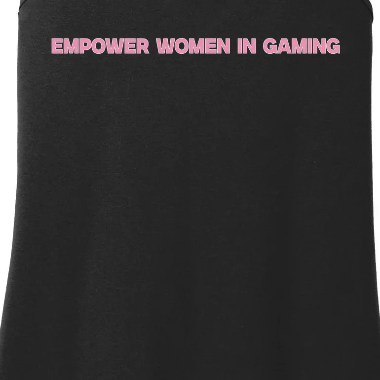 Empower Women In Gaming Ladies Essential Tank