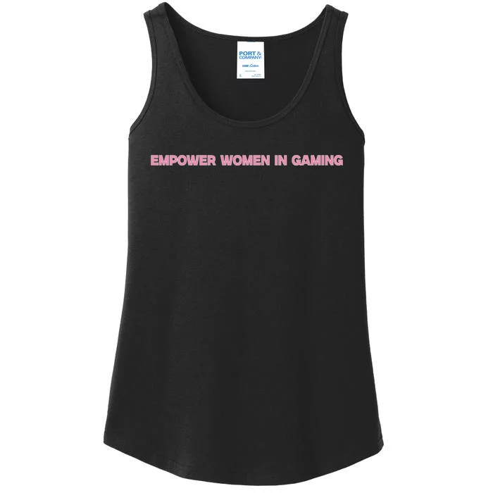 Empower Women In Gaming Ladies Essential Tank