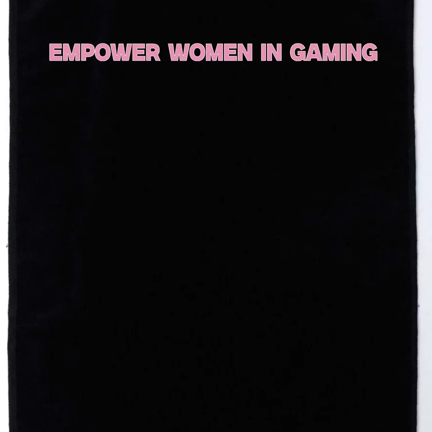 Empower Women In Gaming Platinum Collection Golf Towel