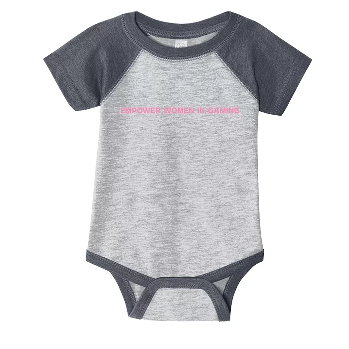 Empower Women In Gaming Infant Baby Jersey Bodysuit