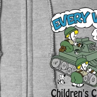 Every War Is Just Another ChildrenS Crusade Full Zip Hoodie