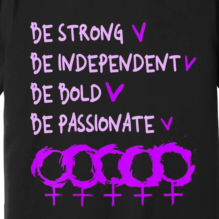 Empower Women International Women's Day, Women's Empowerment Premium T-Shirt