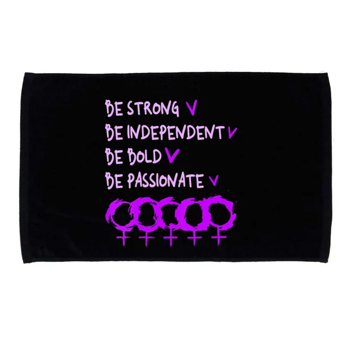 Empower Women International Women's Day, Women's Empowerment Microfiber Hand Towel