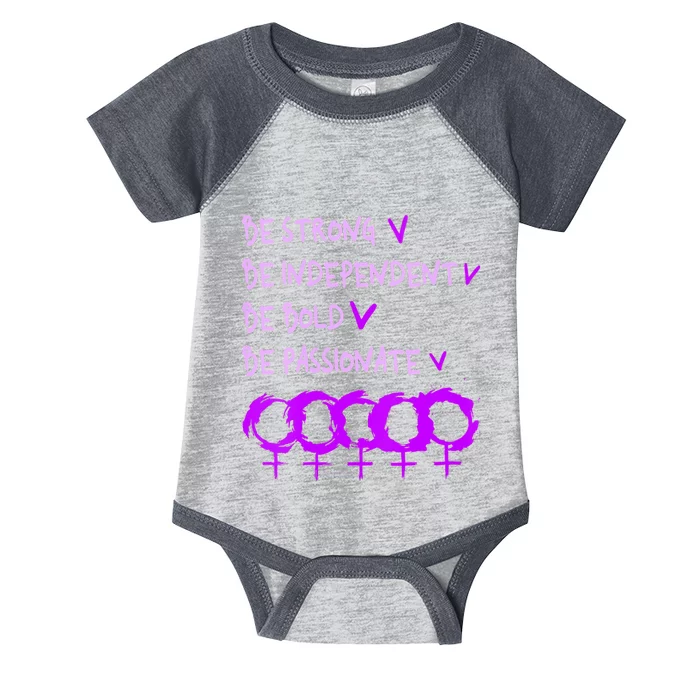 Empower Women International Women's Day, Women's Empowerment Infant Baby Jersey Bodysuit