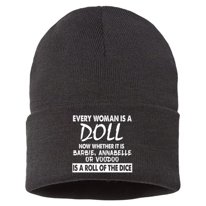 Every Woman Is A Doll Sustainable Knit Beanie