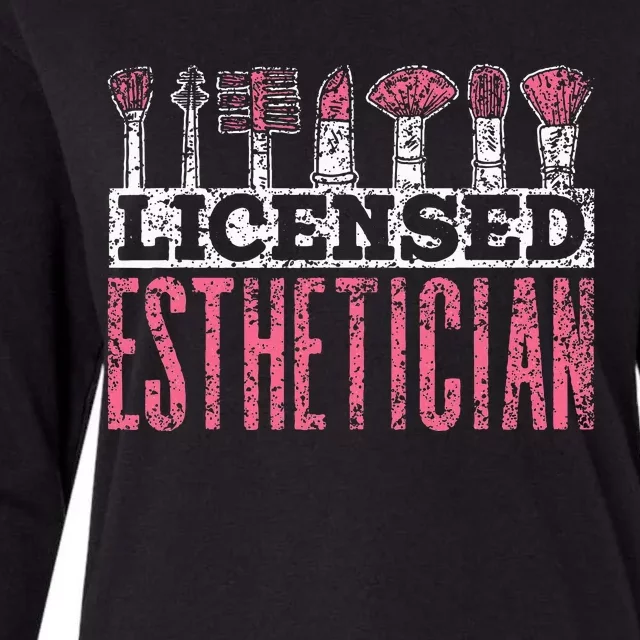 Esthetician Women Job Estheticians Esthetician Womens Cotton Relaxed Long Sleeve T-Shirt