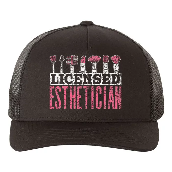 Esthetician Women Job Estheticians Esthetician Yupoong Adult 5-Panel Trucker Hat