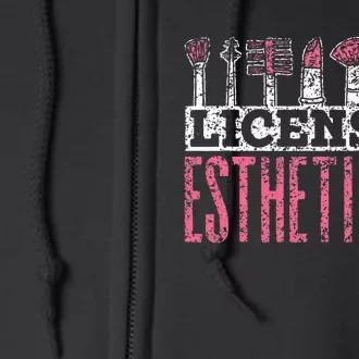 Esthetician Women Job Estheticians Esthetician Full Zip Hoodie