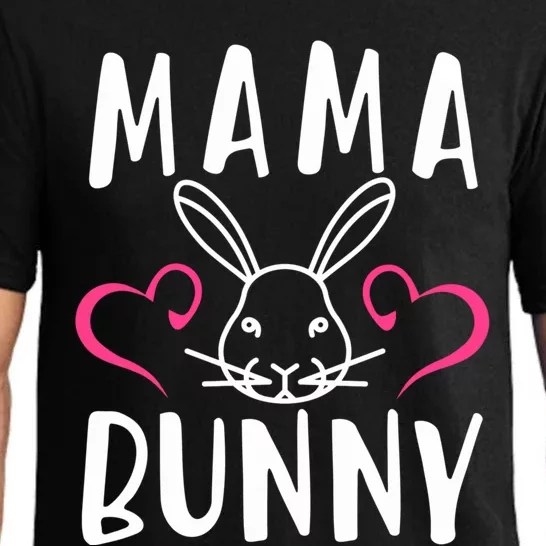 Easter Wife Mama Bunny Mommy Easter Mom Easter Mother Funny Gift Pajama Set