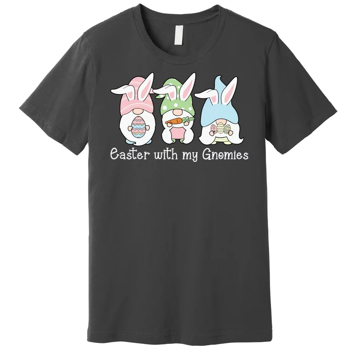 Easter With My Gnomies Cute Spring Premium T-Shirt