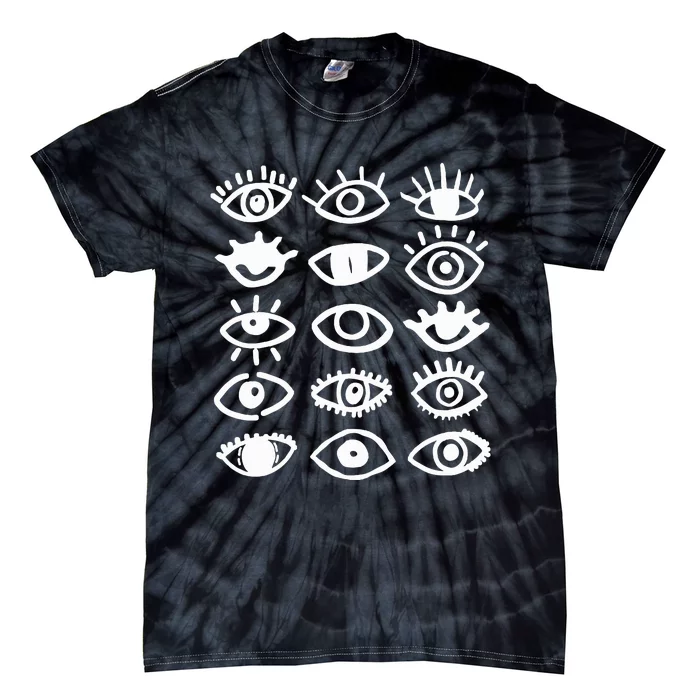 Eyes With Mood Emotion Eye Tie-Dye T-Shirt