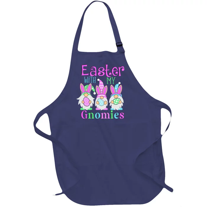 Easter With My Gnomies Full-Length Apron With Pocket