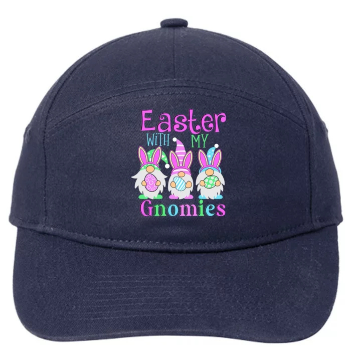 Easter With My Gnomies 7-Panel Snapback Hat