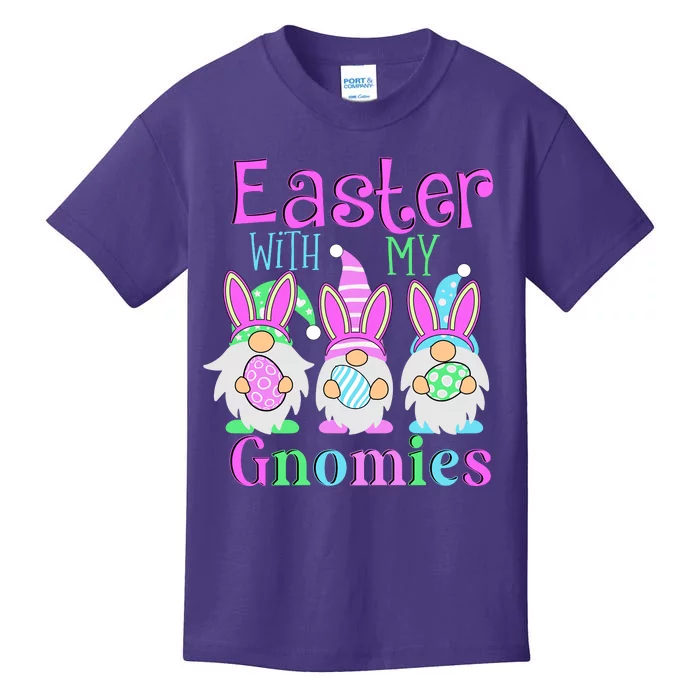 Easter With My Gnomies Kids T-Shirt