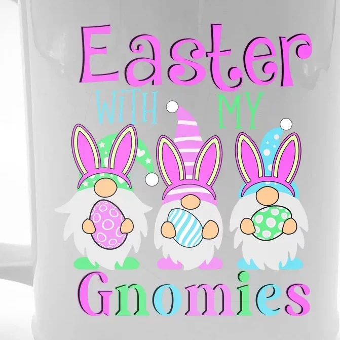 Easter With My Gnomies Front & Back Beer Stein