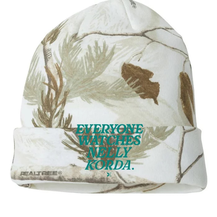 Everyone Watches Nelly Korda Kati - 12in Camo Beanie