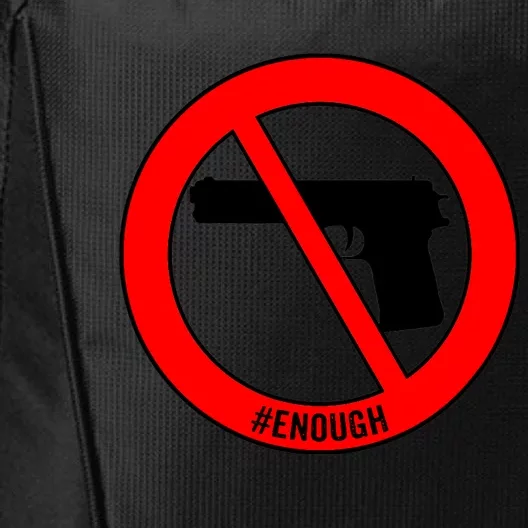 #Enough Wear Orange Day Anti Gun End Gun Violence Control City Backpack