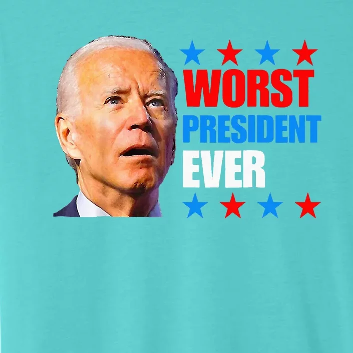 Election Worst President Ever Joe Biden ChromaSoft Performance T-Shirt