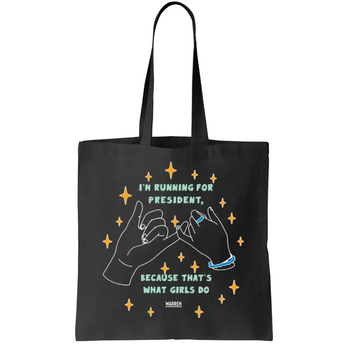 Elizabeth Warren Pinky Promise Tote Bag