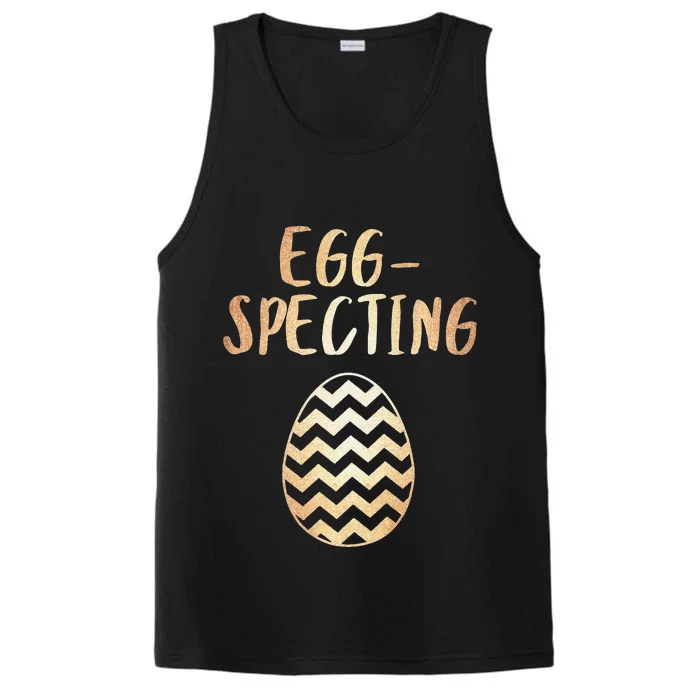 EggSpecting Women's Pregnancy Easter Outfit Love Performance Tank