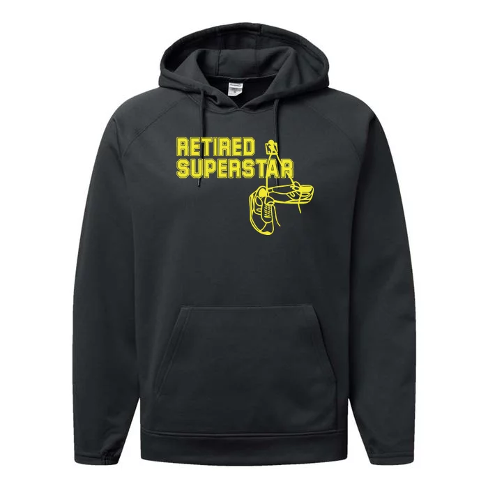 Eric Winter Retired Superstar Performance Fleece Hoodie