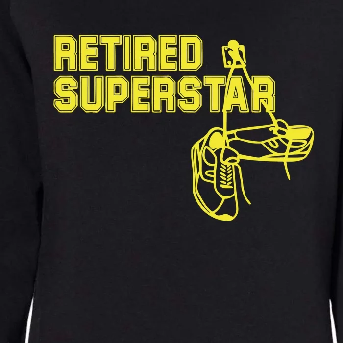 Eric Winter Retired Superstar Womens California Wash Sweatshirt