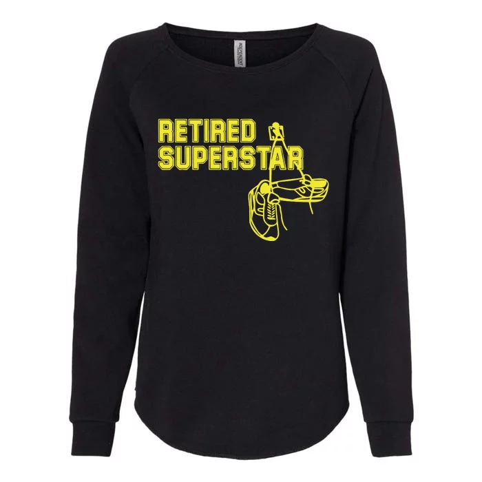 Eric Winter Retired Superstar Womens California Wash Sweatshirt