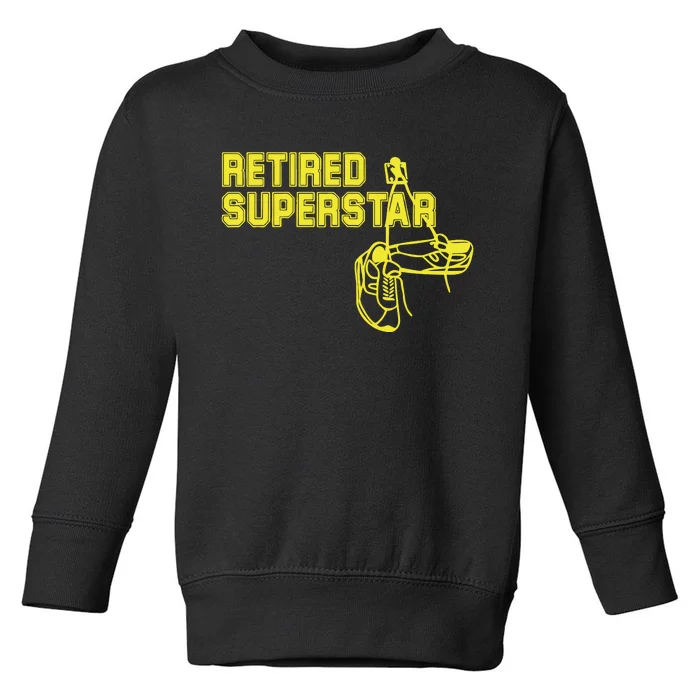 Eric Winter Retired Superstar Toddler Sweatshirt