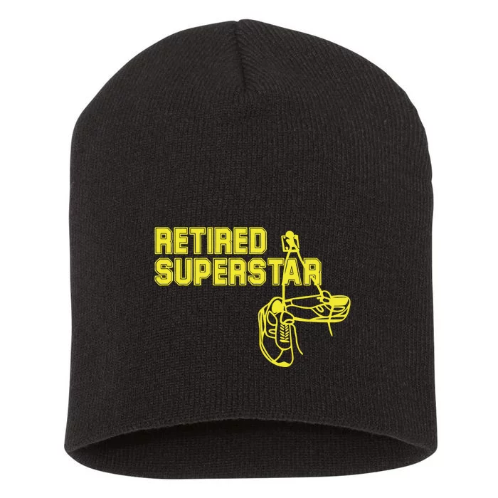 Eric Winter Retired Superstar Short Acrylic Beanie