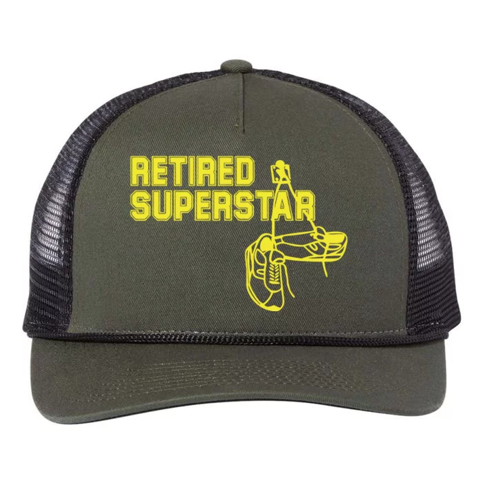 Eric Winter Retired Superstar Retro Rope Trucker Hat Cap