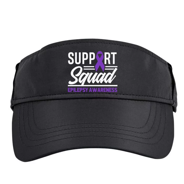 Epilepsy Warrior Support Squad Support Epilepsy Awareness Adult Drive Performance Visor