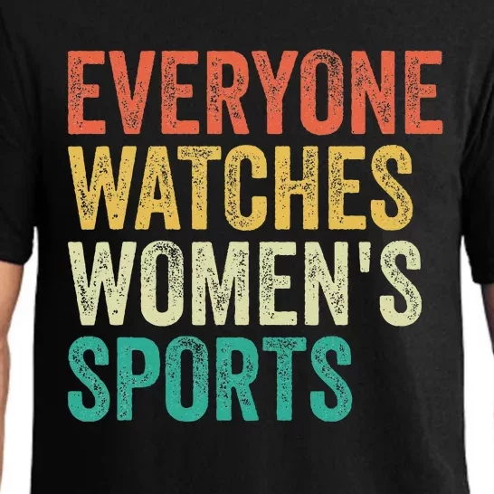 Everyone Watches Sports Pajama Set