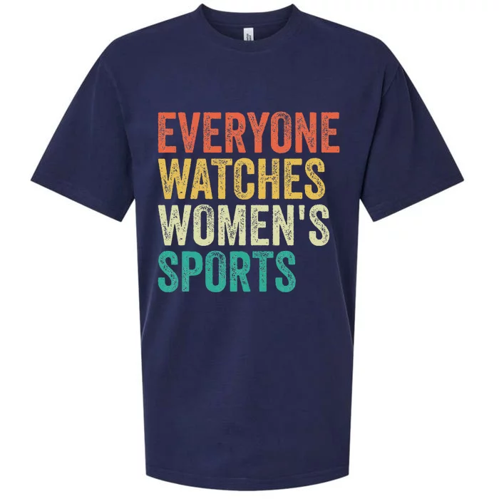 Everyone Watches Sports Sueded Cloud Jersey T-Shirt