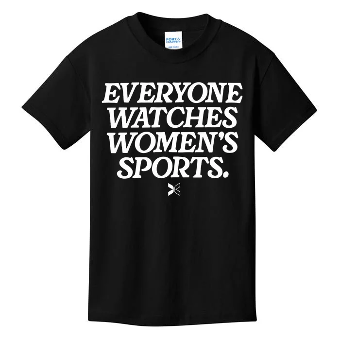 Everyone Watches Sports Kids T-Shirt