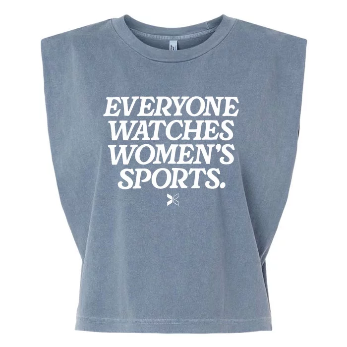 Everyone Watches Sports Garment-Dyed Women's Muscle Tee