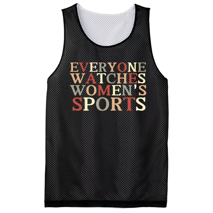 Everyone Watches Sports Mesh Reversible Basketball Jersey Tank