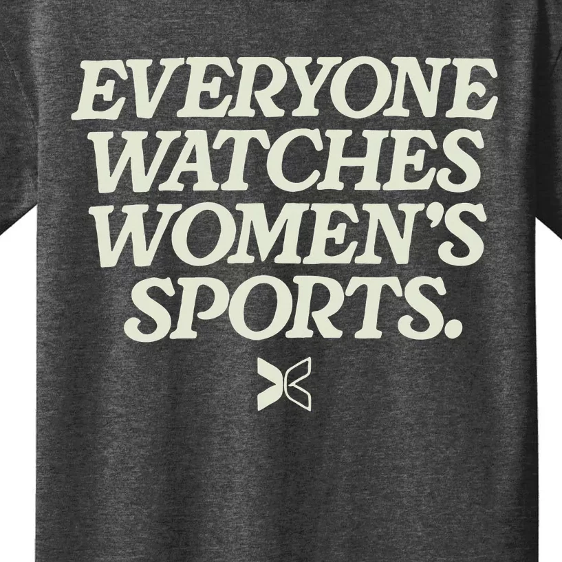 Everyone Watches Sports Kids T-Shirt