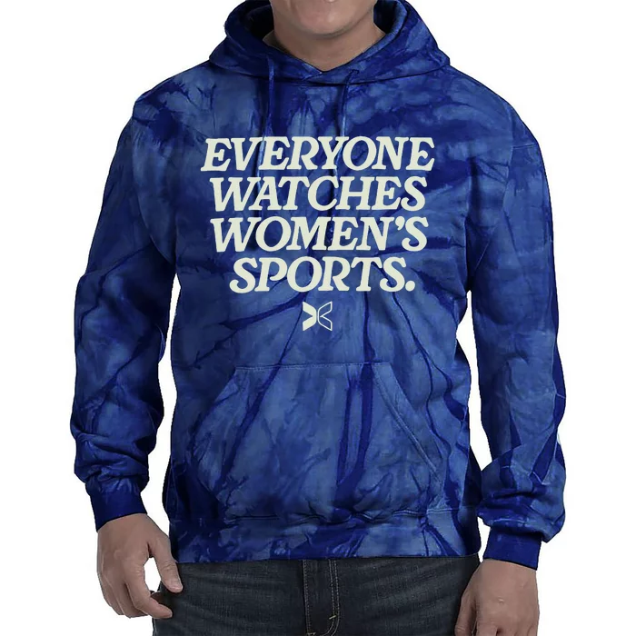 Everyone Watches Sports Tie Dye Hoodie