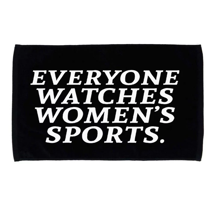 Everyone Watches Sports Microfiber Hand Towel