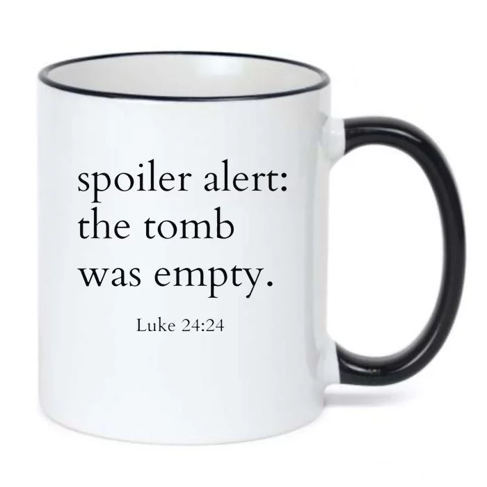 Easter Women Spoiler Alert, The Tomb Black Color Changing Mug