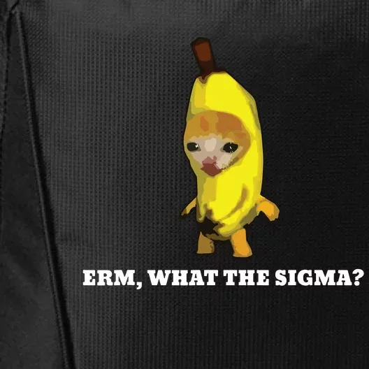 Erm What Sigma Cat Meme City Backpack