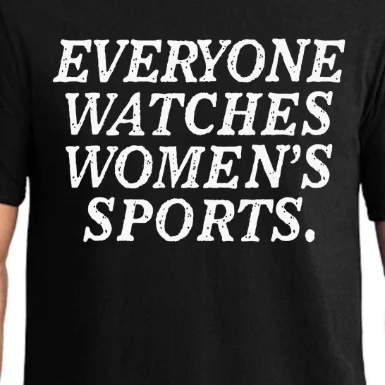 Everyone Watches Sports Funny Saying Pajama Set