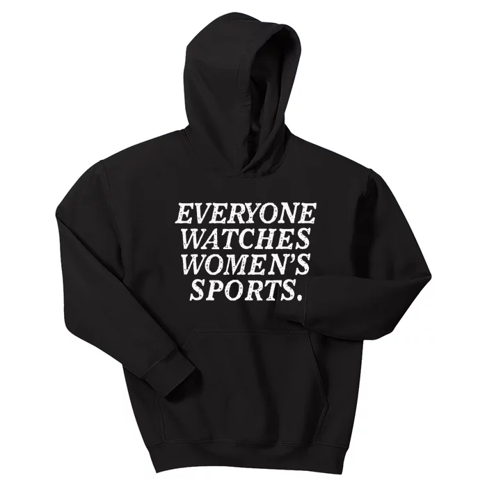 Everyone Watches Sports Funny Saying Kids Hoodie