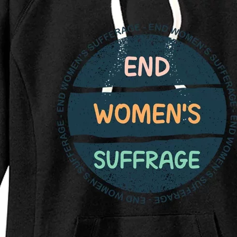 End Womens Sufferage Women's Fleece Hoodie