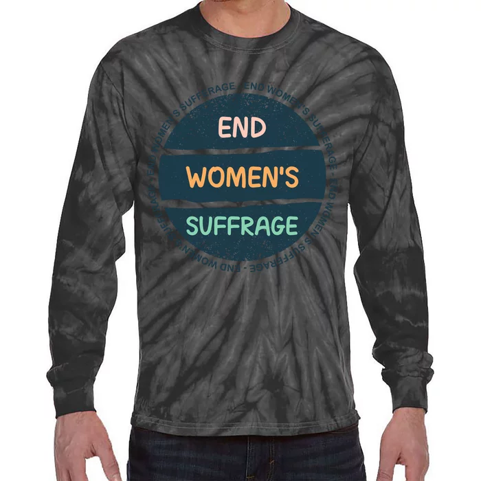 End Womens Sufferage Tie-Dye Long Sleeve Shirt