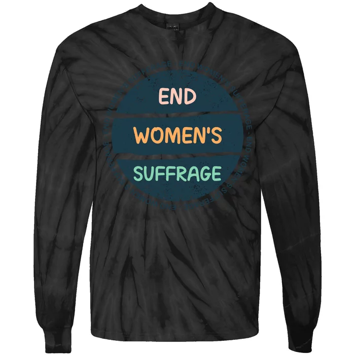 End Womens Sufferage Tie-Dye Long Sleeve Shirt