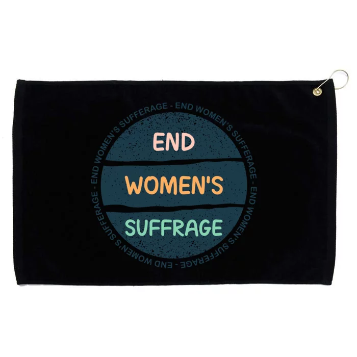 End Womens Sufferage Grommeted Golf Towel