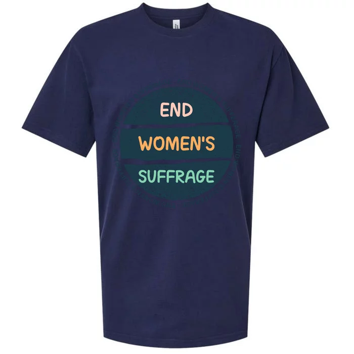 End Womens Sufferage Sueded Cloud Jersey T-Shirt